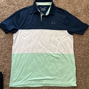 Mens size large under armor polo.